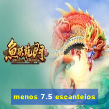 menos 7.5 escanteios