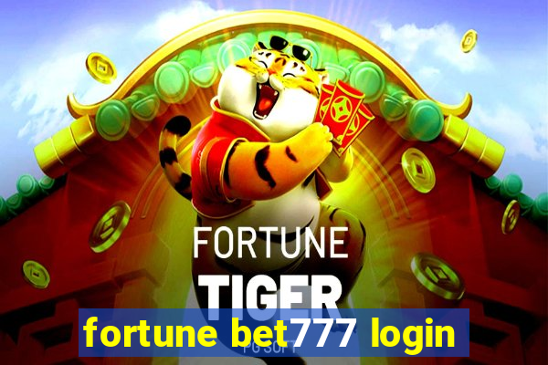 fortune bet777 login