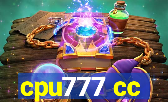 cpu777 cc