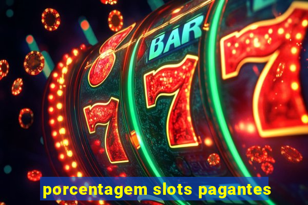 porcentagem slots pagantes