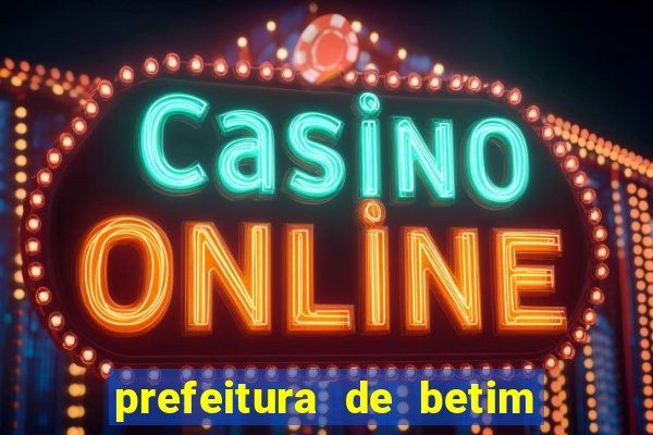 prefeitura de betim contracheque online