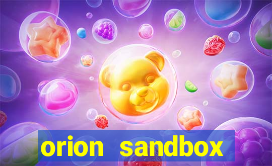 orion sandbox enhanced jogos 360