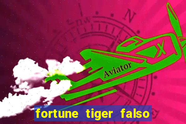 fortune tiger falso para brincar