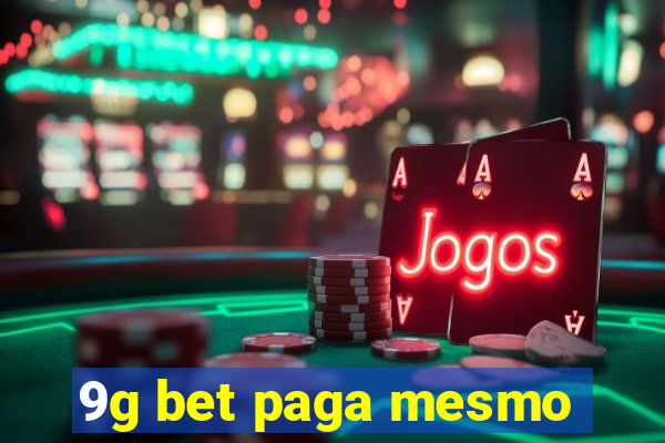 9g bet paga mesmo