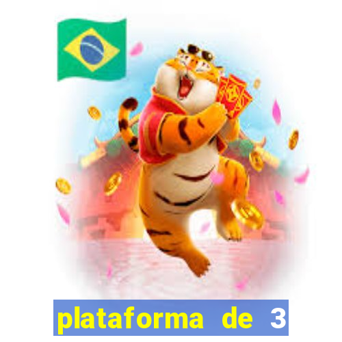 plataforma de 3 reais jogo