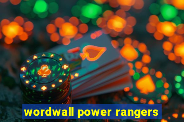 wordwall power rangers