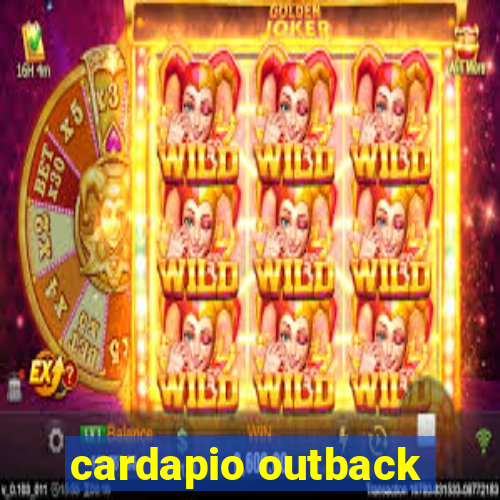 cardapio outback