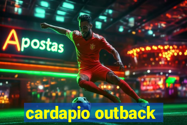 cardapio outback