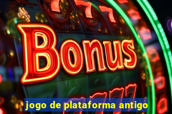 jogo de plataforma antigo