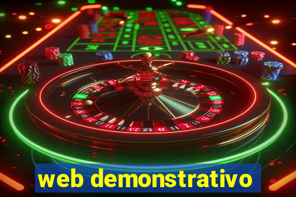 web demonstrativo