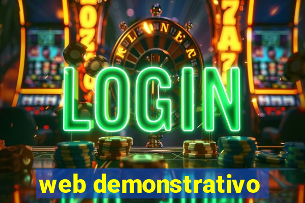 web demonstrativo