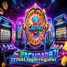 777bet login register