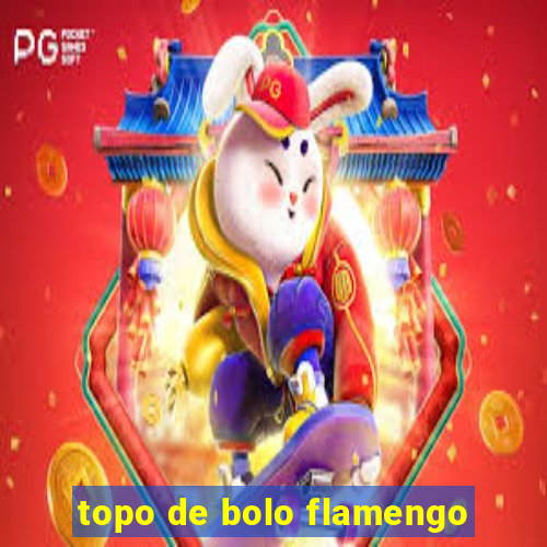 topo de bolo flamengo