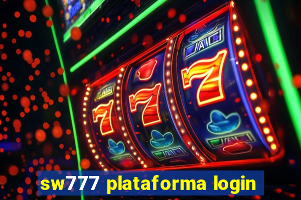 sw777 plataforma login