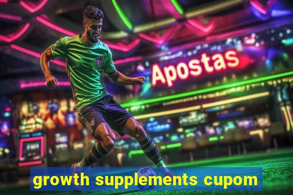 growth supplements cupom