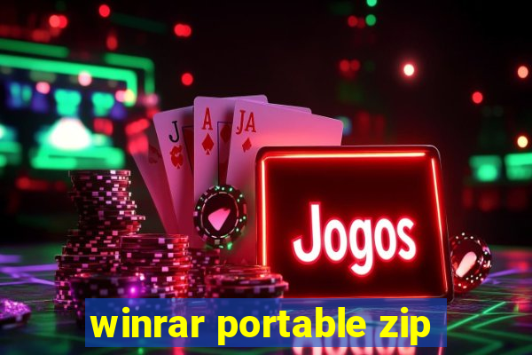 winrar portable zip