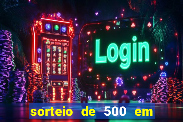 sorteio de 500 em cash toda segunda feira novibet