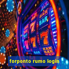 forponto rumo login