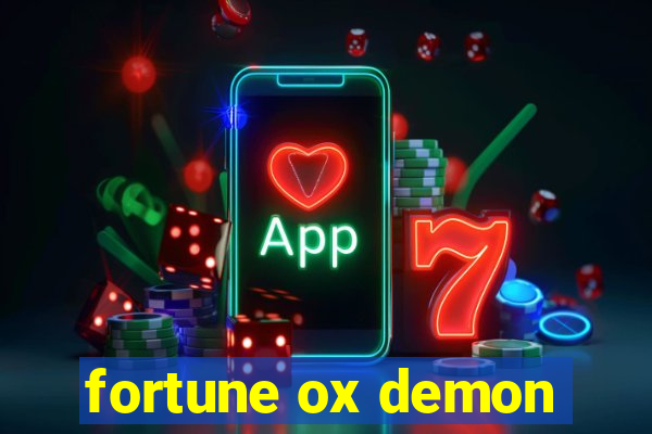 fortune ox demon