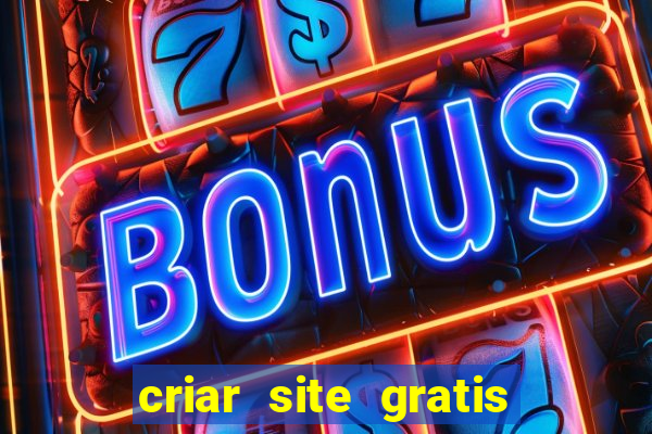 criar site gratis de jogos