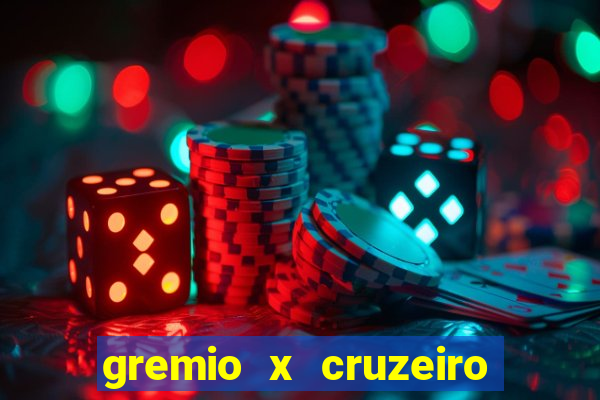 gremio x cruzeiro ao vivo hd