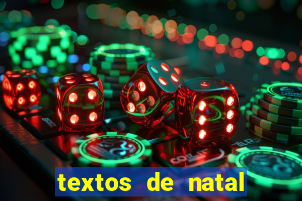 textos de natal para imprimir