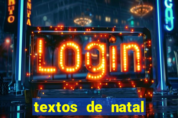 textos de natal para imprimir