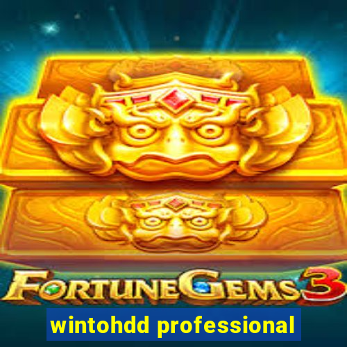 wintohdd professional