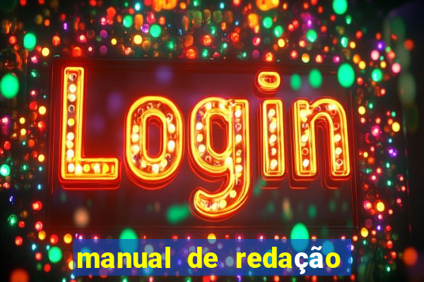 manual de redação folha de são paulo pdf