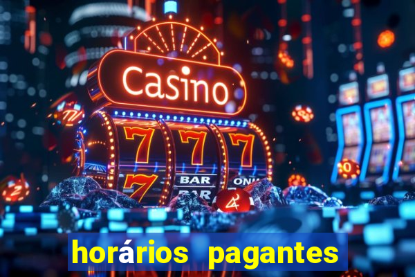 horários pagantes fortune tiger madrugada