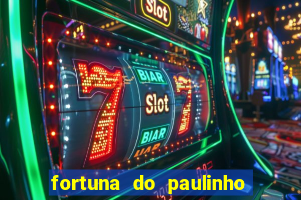 fortuna do paulinho do roupa nova