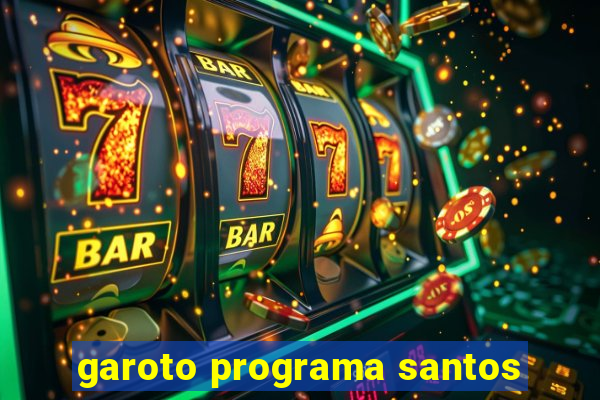 garoto programa santos