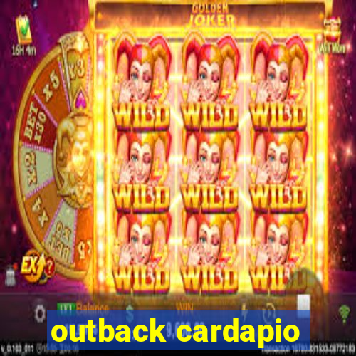 outback cardapio