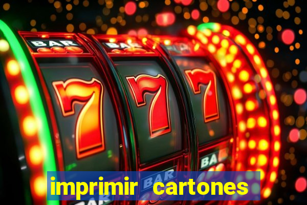 imprimir cartones de bingo