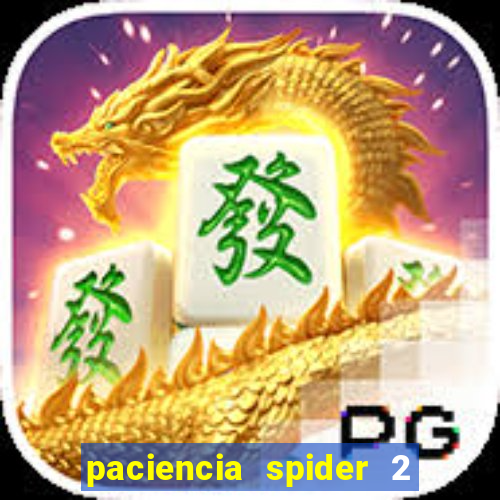 paciencia spider 2 naipes jogar