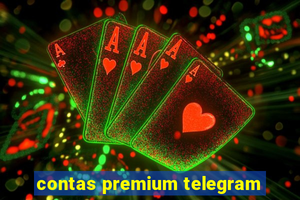 contas premium telegram