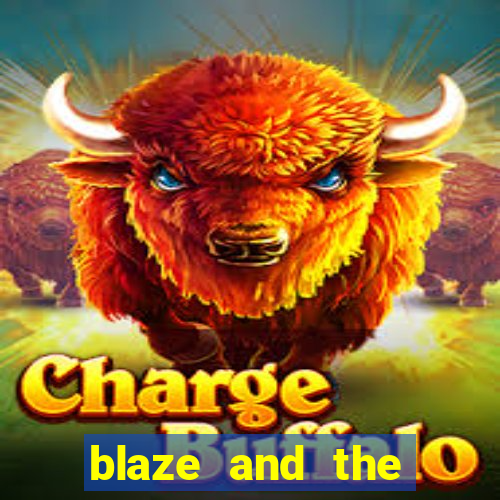 blaze and the monster machines logo font