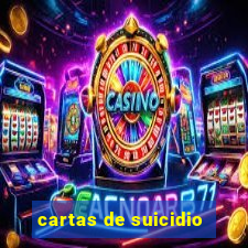 cartas de suicidio