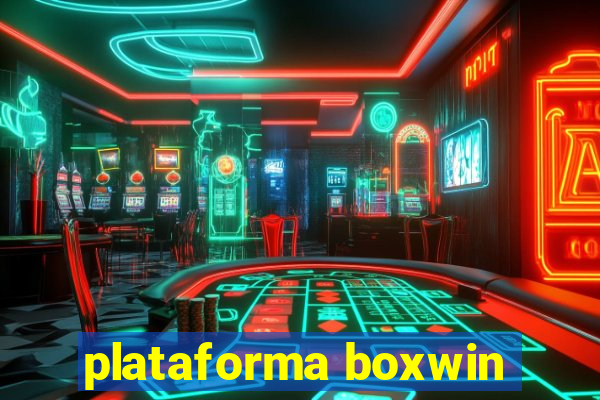 plataforma boxwin