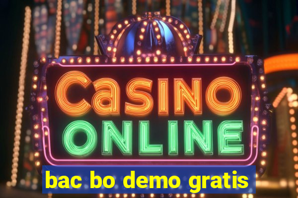 bac bo demo gratis