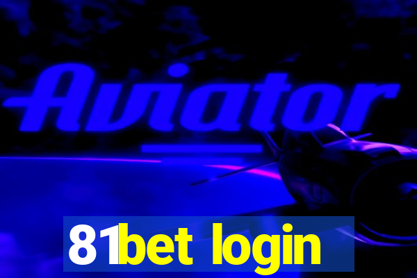 81bet login