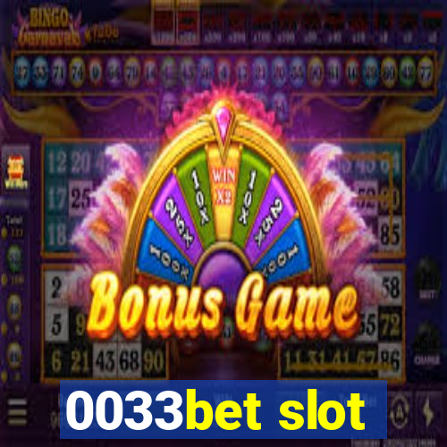 0033bet slot