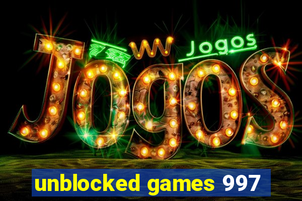 unblocked games 997