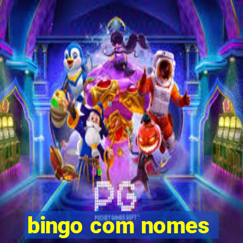 bingo com nomes