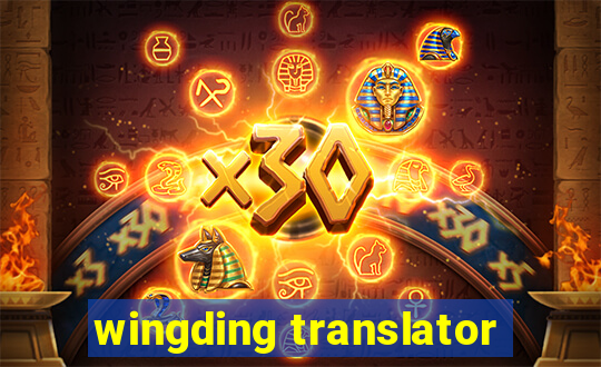 wingding translator