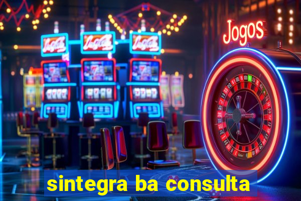 sintegra ba consulta