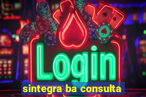 sintegra ba consulta