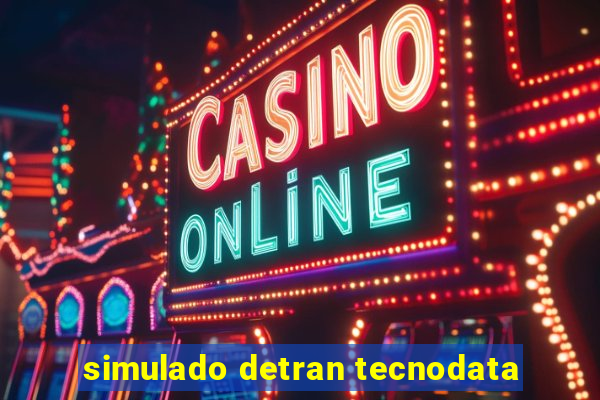 simulado detran tecnodata