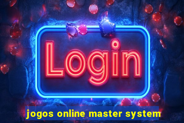 jogos online master system