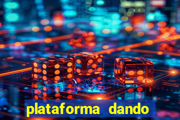 plataforma dando bonus de cadastro